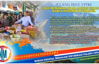 Gubernur NTB Pantau Langsung Harga Bapok di Pasar Brang Biji