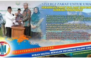 Bupati Sumbawa : Zakat dan Infak Saluran Rezeki yang Harus Dijaga