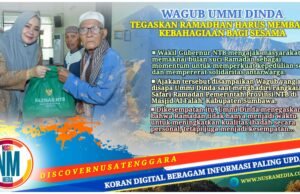 Safari Ramadan di Sumbawa, Wagub NTB Ajak Warga Perkuat Kepedulian Sosial