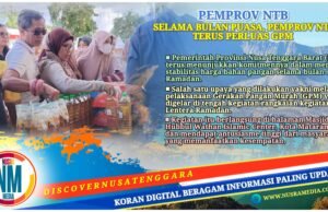 Pemprov NTB Konsisten Jaga Stabilitas Harga Pangan Lewat GPM di Ramadan