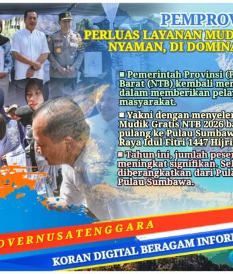 Kuota Mudik Gratis NTB 2026 Naik Dua Kali Lipat, 400 Pemudik Diberangkatkan ke Pulau Sumbawa