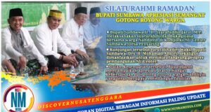 Jarot-Ansori Buka Puasa Bersama Warga Nahdliyin, Tinjau Progres Pembangunan NU Center Sumbawa