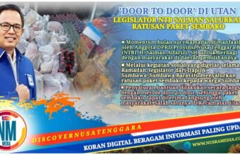 Ramadhan Penuh Berkah, Salman Alfarizi Bagikan 500 Paket Sembako untuk Warga Sumbawa