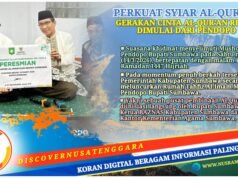Rumah Tahfiz Al-Imam Musholla Pendopo Resmi Diluncurkan, Bupati Jarot Ajak Disiplin Tadarus Al-Qur’an