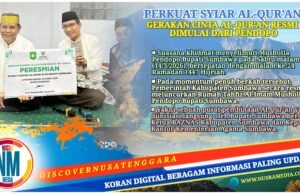 Rumah Tahfiz Al-Imam Musholla Pendopo Resmi Diluncurkan, Bupati Jarot Ajak Disiplin Tadarus Al-Qur’an