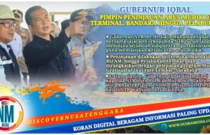 Terminal, Bandara dan Pelabuhan Dipantau Langsung, Gubernur NTB Pastikan Pelayanan Mudik Optimal