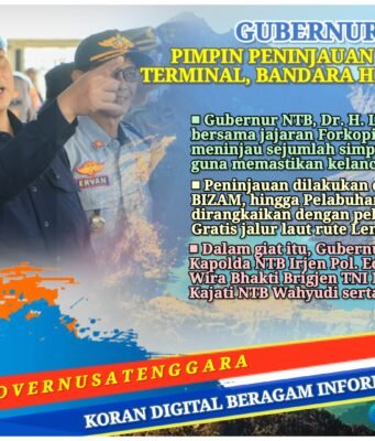 Terminal, Bandara dan Pelabuhan Dipantau Langsung, Gubernur NTB Pastikan Pelayanan Mudik Optimal