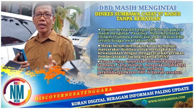 Dinkes Sumbawa Imbau Warga Gencarkan PSN dan 3M Plus