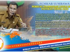 Bupati Jarot Pimpin Rapat Forkopimda, Pastikan Sumbawa Siap Sambut Idul Fitri 1447 H