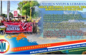 PDIP Mataram Bagikan Sembako dan Takjil, Perkuat Semangat Toleransi Ramadan