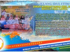 Tebar Kebaikan di Penghujung Ramadhan, Johan Rosihan Bagikan Ratusan Paket Beras