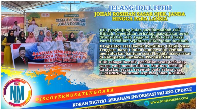 Tebar Kebaikan di Penghujung Ramadhan, Johan Rosihan Bagikan Ratusan Paket Beras
