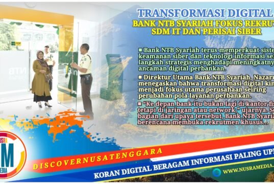 Bank NTB Syariah Perkuat Keamanan Siber, Siapkan Talenta IT Hadapi Ancaman Digital