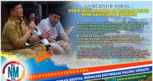 NTB Bidik Status Business Friendly, Gubernur Iqbal Siap Selaraskan Pemerintah dengan Dunia Usaha