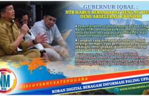 NTB Bidik Status Business Friendly, Gubernur Iqbal Siap Selaraskan Pemerintah dengan Dunia Usaha