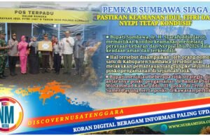 Bupati Sumbawa Turun Langsung Pastikan Keamanan Lebaran dan Nyepi 2026