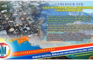 Pemprov NTB Gerak Cepat Sikapi Kebakaran di Alas-Sumbawa