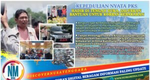 PKS Sumbawa Gerak Cepat Salurkan Bantuan untuk Korban Kebakaran di Alas