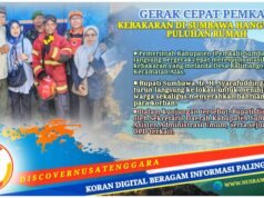 Bupati Jarot Turun Langsung Salurkan Bantuan untuk Korban Kebakaran di Alas