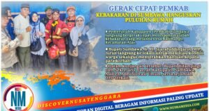 Bupati Jarot Turun Langsung Salurkan Bantuan untuk Korban Kebakaran di Alas