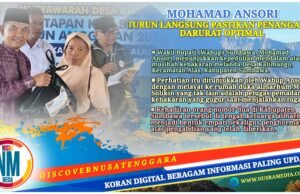 Empati Pemda Sumbawa : Wabup Ansori Melayat dan Bantu Korban Kebakaran di Alas