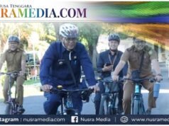 Langsung Aksi! Bupati Jarot Beri Contoh, ASN Diajak Hemat BBM Lewat Gowes ke Kantor