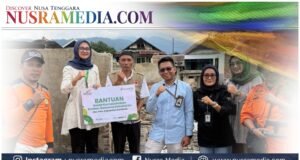 Bank NTB Syariah Salurkan Bantuan ke Desa Kalimango