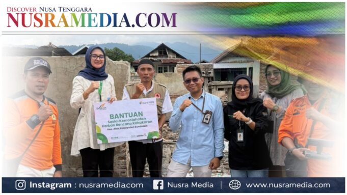 Bank NTB Syariah Salurkan Bantuan ke Desa Kalimango