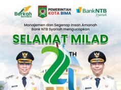 Bank NTB Syariah : Selamat Milad Kota Bima ke-24