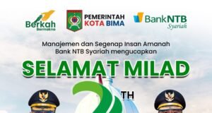 Bank NTB Syariah : Selamat Milad Kota Bima ke-24