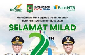 Bank NTB Syariah : Selamat Milad Kota Bima ke-24