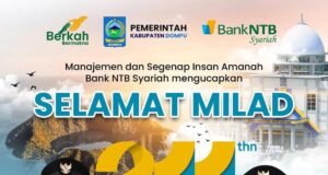 Bank NTB Syariah : Selamat Milad Dompu ke-211