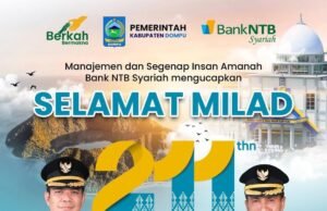 Bank NTB Syariah : Selamat Milad Dompu ke-211