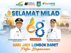 Bank NTB Syariah : Selamat Milad Lombok Barat ke-68