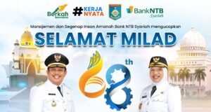 Bank NTB Syariah : Selamat Milad Lombok Barat ke-68