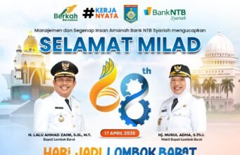 Bank NTB Syariah : Selamat Milad Lombok Barat ke-68