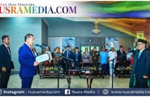 Abul Chair Dilantik Jadi Sekda NTB, Gubernur Tekankan Kolaborasi “Berjamaah”