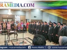 Birokrasi Kembali Disegarkan : Puluhan Pejabat Pemprov NTB Dilantik