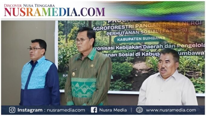 Pemkab Sumbawa Siapkan Skema Agroforestri Gantikan Jagung di Kawasan Hutan