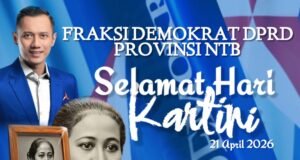 Sekretaris Fraksi Demokrat DPRD NTB Syamsul Fikri : Selamat Hari Kartini 2026