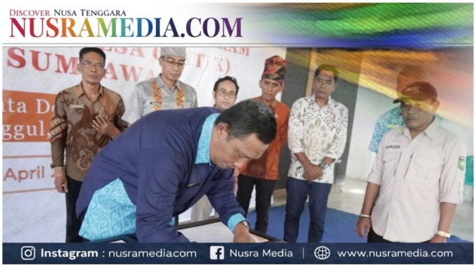 Pemkab Sumbawa-BPS Wujudkan Satu Data Indonesia Lewat “Desa Cantik”