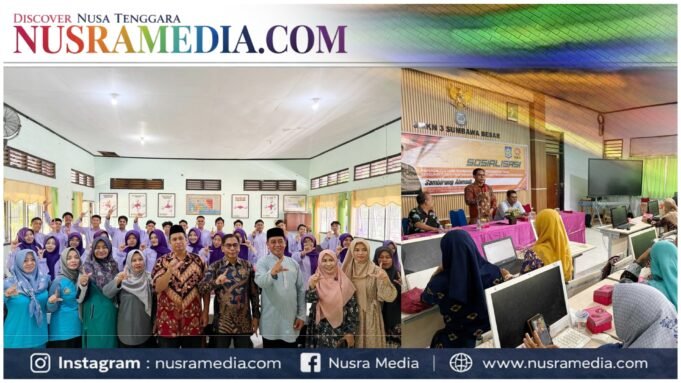 Ketua Komisi III DPRD NTB Sosialisasikan Ranperda Sumbangan Pendidikan di Sumbawa