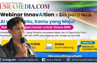 Yuk, Ikuti Webinar InnovAItion! Kolaborasi Plan Indonesia dan Pemprov NTB Ajak Generasi Muda Melek AI