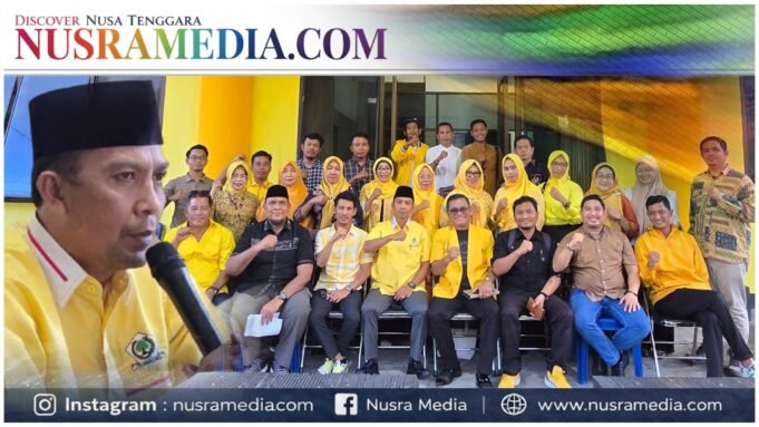 Pertemuan Perdana Pengurus Golkar Sumbawa, Perkuat Soliditas dan Strategi Politik