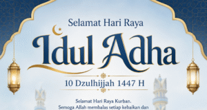 Syamsul Fikri : Selamat Hari Raya Idul Adha 2026