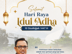Muhammad Takdir : Selamat Hari Raya Idul Adha 2026