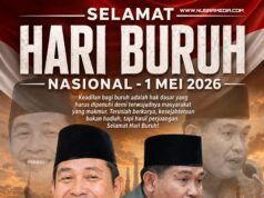 Ketua DPRD sekaligus DPD PKS Sumbawa Nanang Nasiruddin : Selamat Hari Buruh Nasional 2026