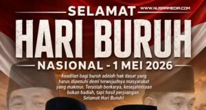 Ketua DPRD sekaligus DPD PKS Sumbawa Nanang Nasiruddin : Selamat Hari Buruh Nasional 2026