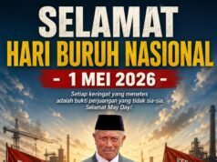 Anggota Komisi V DPRD NTB F-Golkar Nurdin Marjuni : Selamat Hari Buruh Nasional 2026
