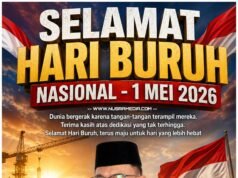 Anggota DPRD NTB (PAN) Salman Alfarizi : Selamat Hari Buruh Nasional 2026
